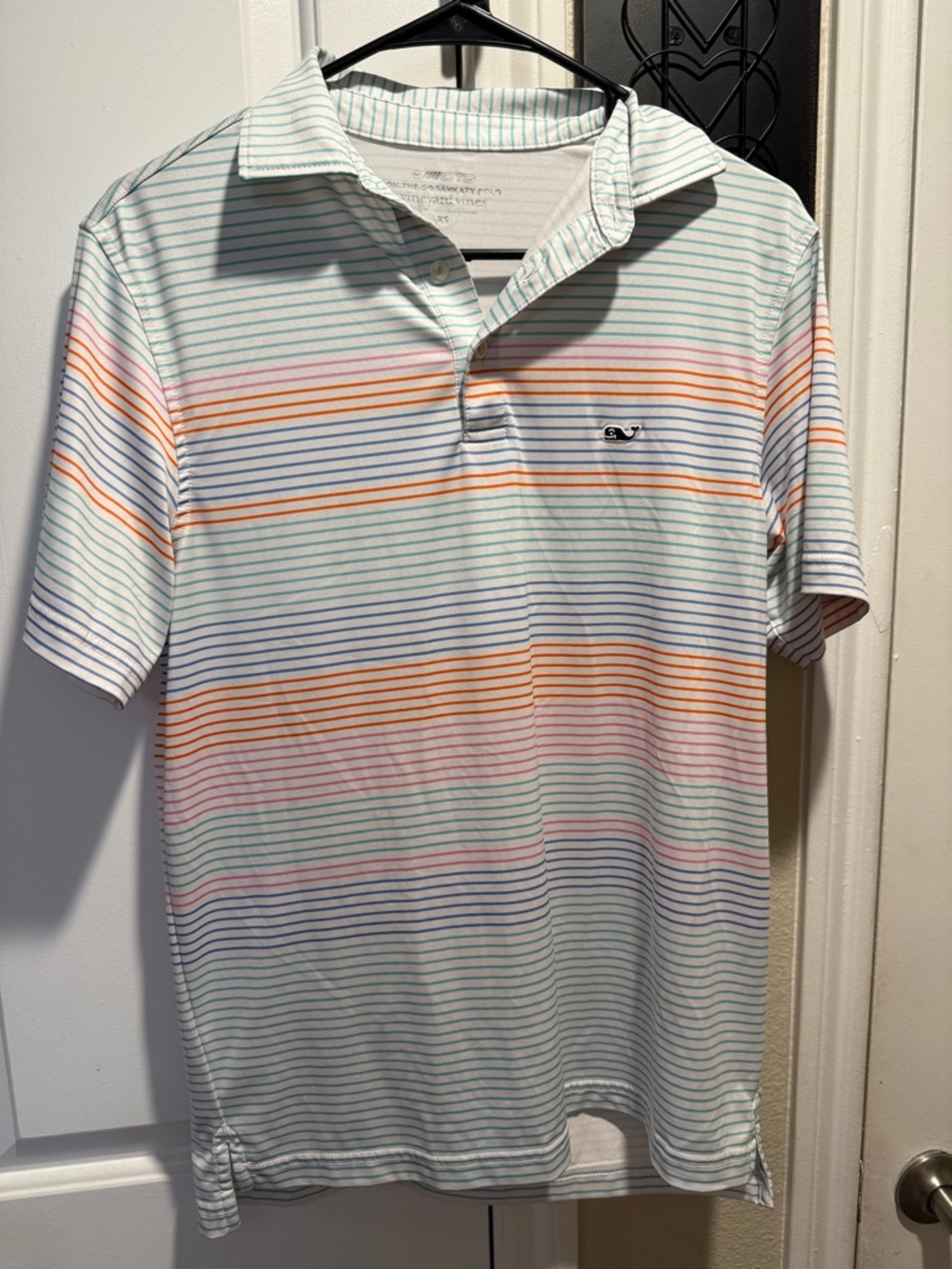 Vineyard Vines Men's Striped Performance Polo - Pastel Multi